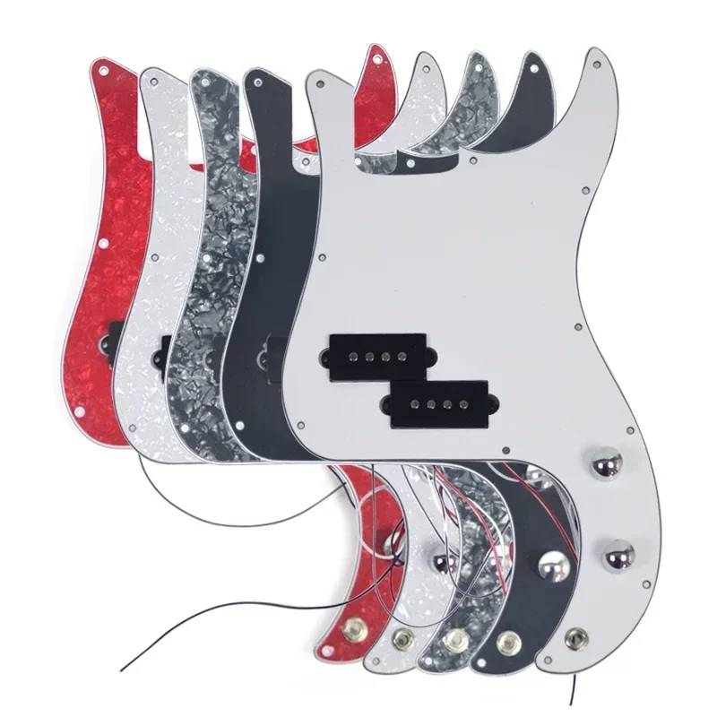 Pickguard محملة مسبقًا، 4 أوتار PB P Bass، لوحة خدش مع لاقط لـ 4 أوتار P Bass