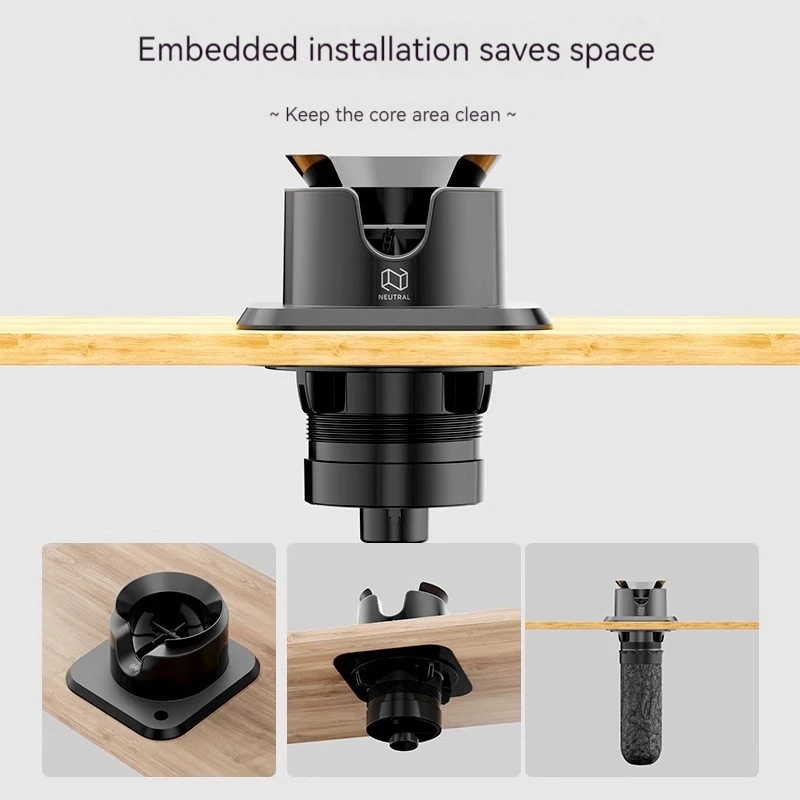 220V Electric Automatic Cleaner for Espresso Machine Handle Coffee Grounds Cleaning Machine with Brush Spin Cleaner Coffee image 3