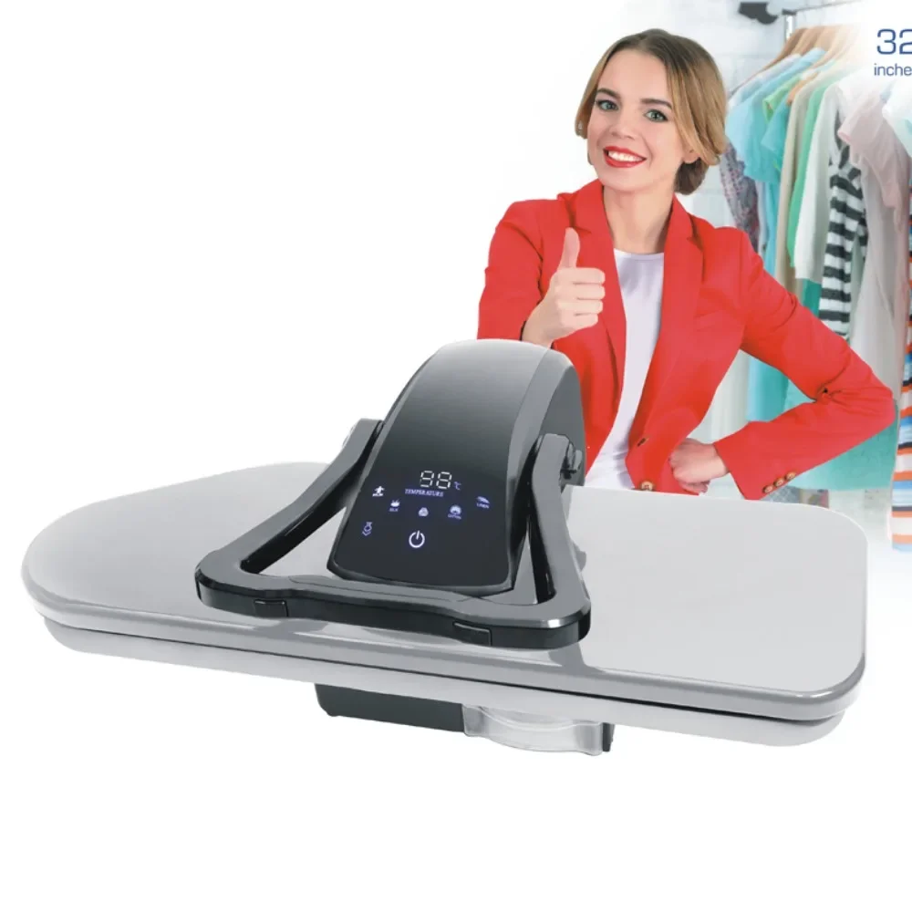 Wholesale 2 in 1 wet dry mode large board electric pressing Iron portable press heavy dry steam ironing machine