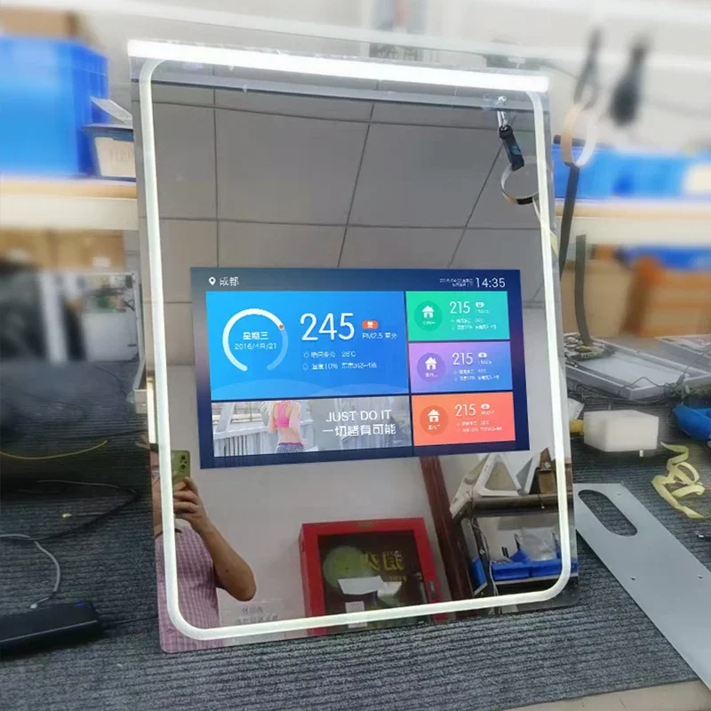 

21.5/43 Inch 50 Inch HD Multimedia Intelligent Fitness Mirror Advertising Machine AI Magic Mirror Fitness Mirror Indoor Display