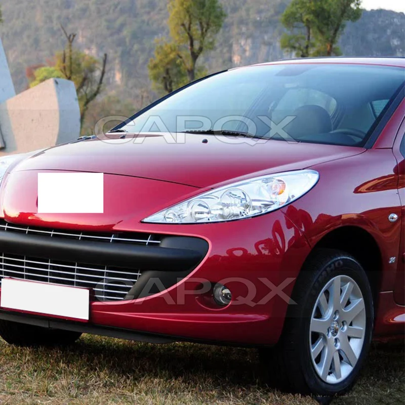 

Black Or White Front Headlight Headlamp For Peugeot 207 2009 2010 2011 2012 2013 Head Light Head Lamp