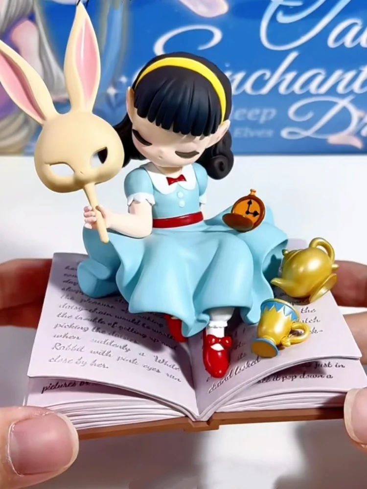 

Новая серия «Спля доля зачарованных снов», слепая коробка, модные игрушки, модель из ПВХ, украшение для стола, комнаты, фигурки, куклы, детские рождественские подарки