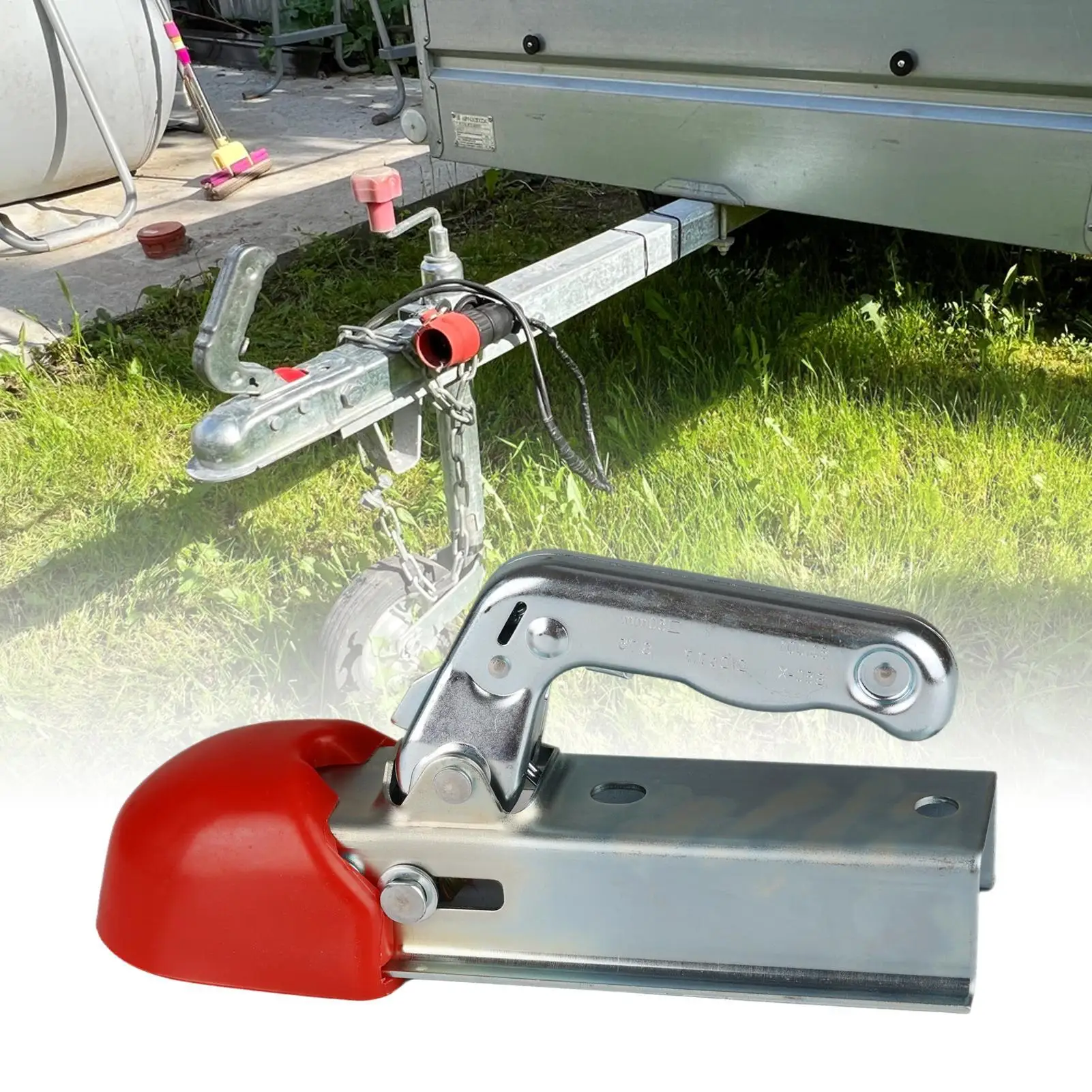 Tow Hitch Covers Waterproof Heavy Duty Protector RV Trailer Hitches Ball Covers For Caravan Vehicle Automotive SUV RV Parking view 4
