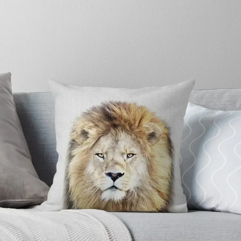 Lion 2 - Colorful Throw Pillow christmas ornaments 2025 Luxury Sofa Cushions pillow