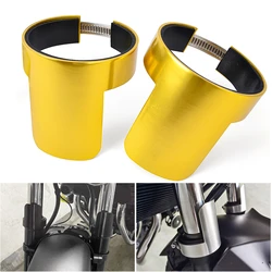 Front Fork Guard Motorcycle Shock Absorbing Protective Shell Cover Accessories For Honda Universal Model
