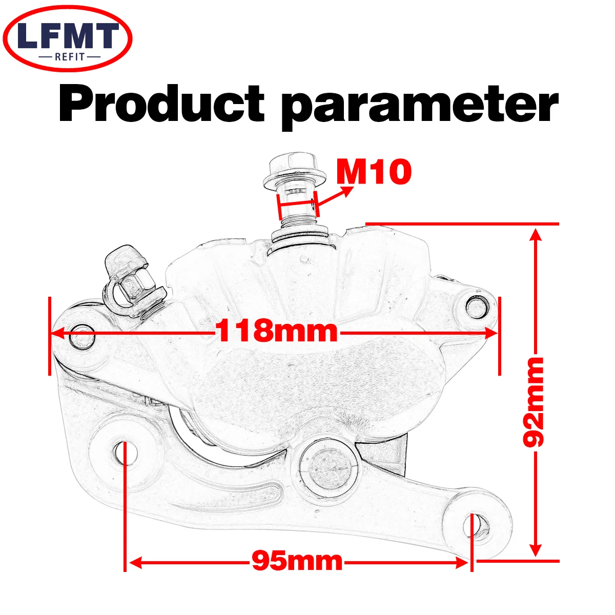Motorcycle Front Brake Caliper Master Cylinder For KTM EXC EXC-F SX SXF XC XCF XCW XCF-W 6Days TPI 125 250 300 350 500 2014-2023 image 2