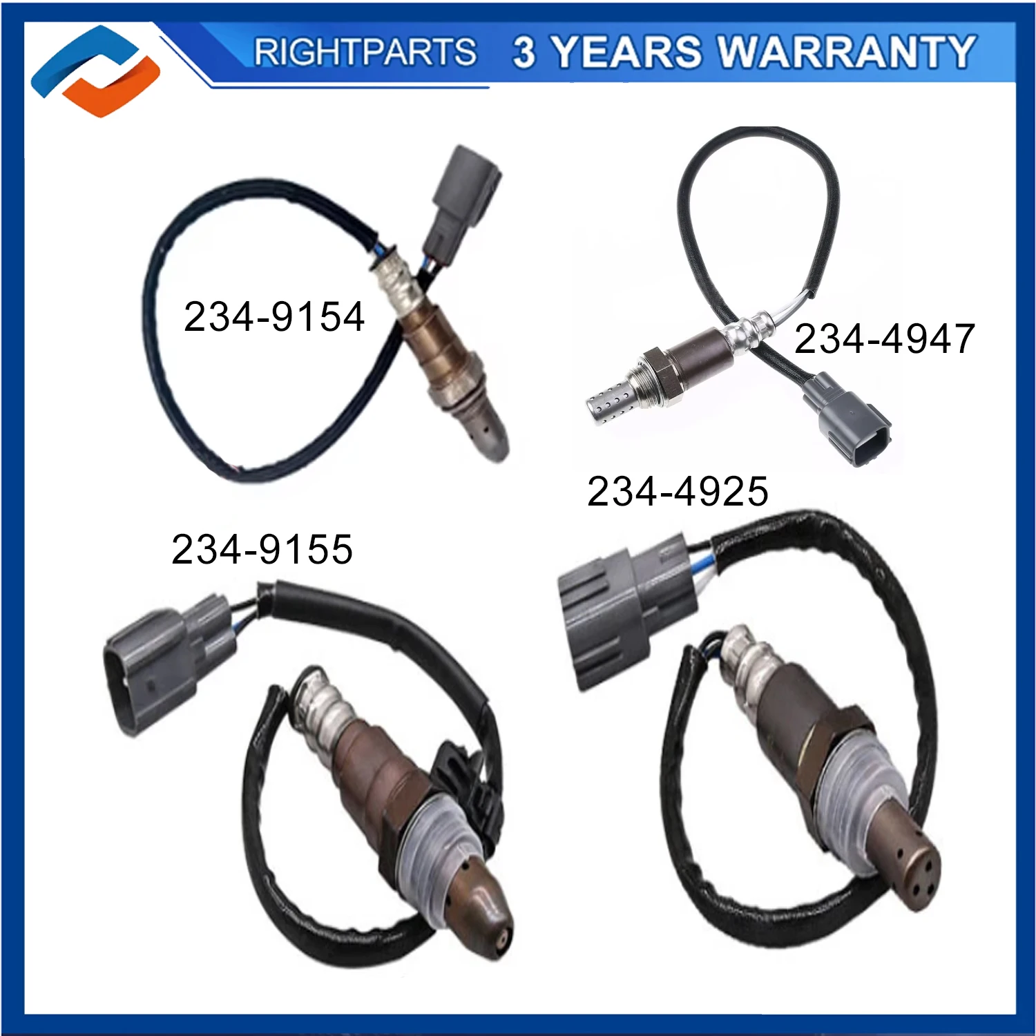 

New Upstream & Downstream Oxygen Sensor O2 Sensor 234-9154 234-4927 234-9155 234-4925 For TOYOTA Avalon 2015 3.5L V6