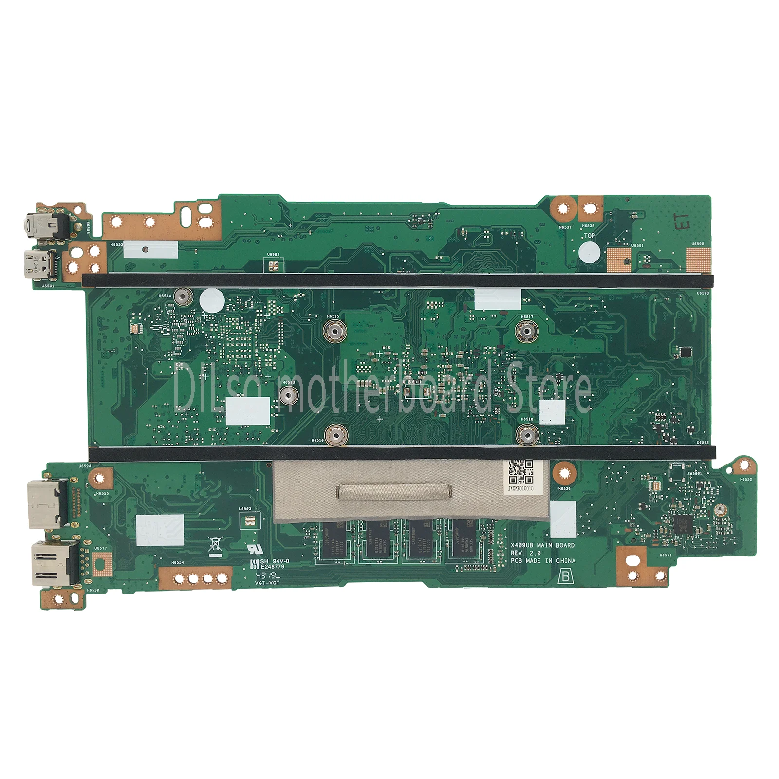 KEFU Mainboard For ASUS X409UB X509UB A409U A509U F409U F509U X409UJ X509UJ Laptop Motherboard 4417U i3 i5 i7 0GB/4GB/8GB 100%