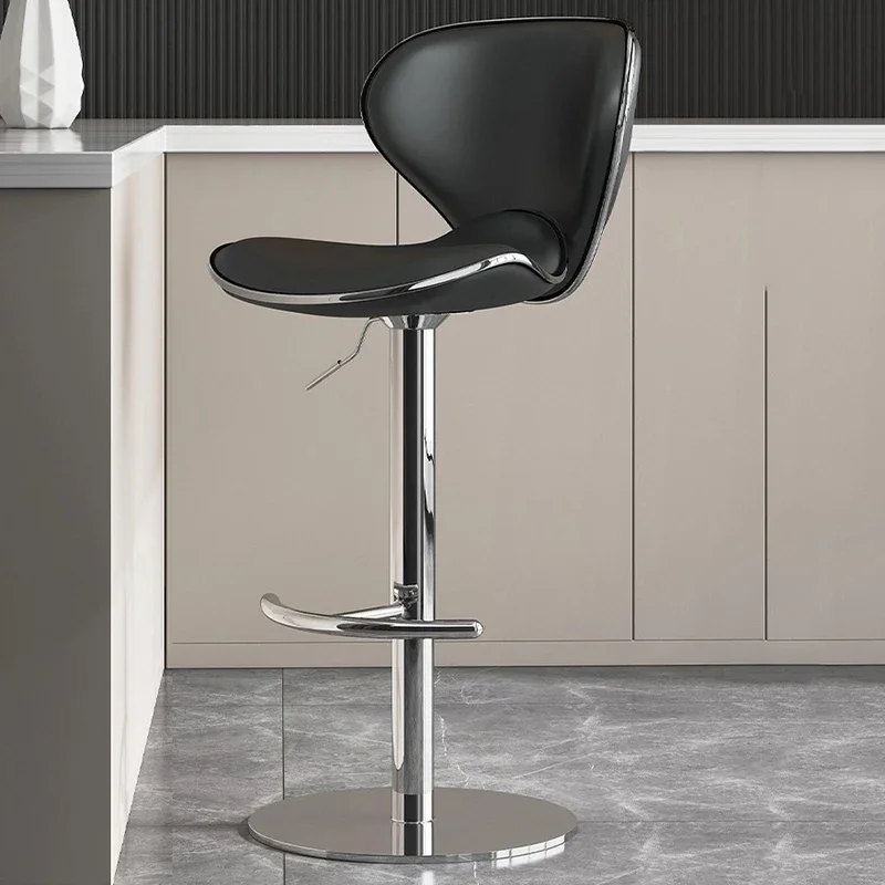 كراسي بار فاخرة لغرفة النوم، كراسي بار جمالية بسيطة قابلة للتعديل، للاسترخاء، أثاث عصري عالي Sillas Para Comedor #5