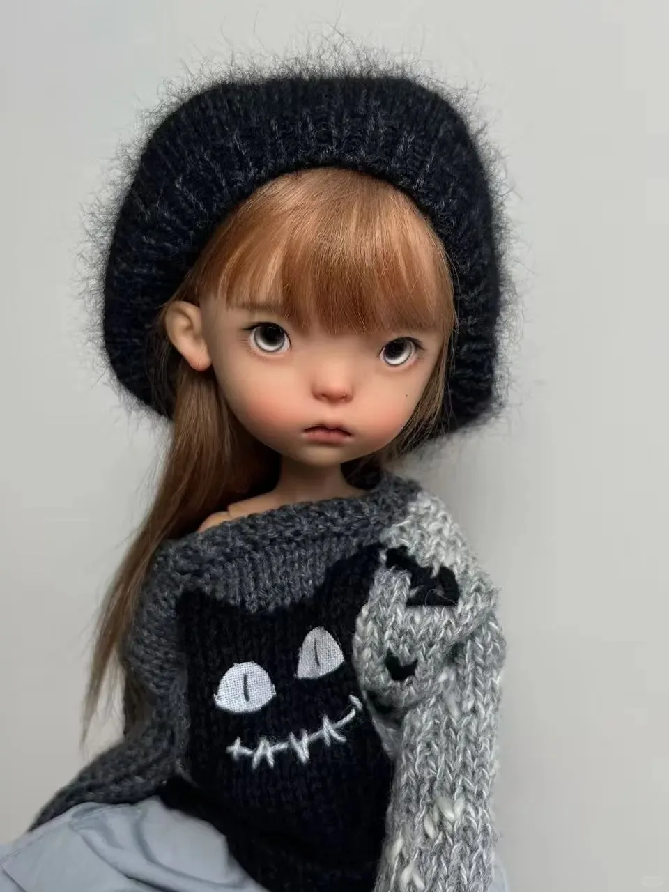 

Кукла BJD 1/6, большая голова qianqian, милая красивая девушка, макияж, голова, высокое качество, игрушка из смолы, подарок на день рождения, куклы-ангелы в предложениях