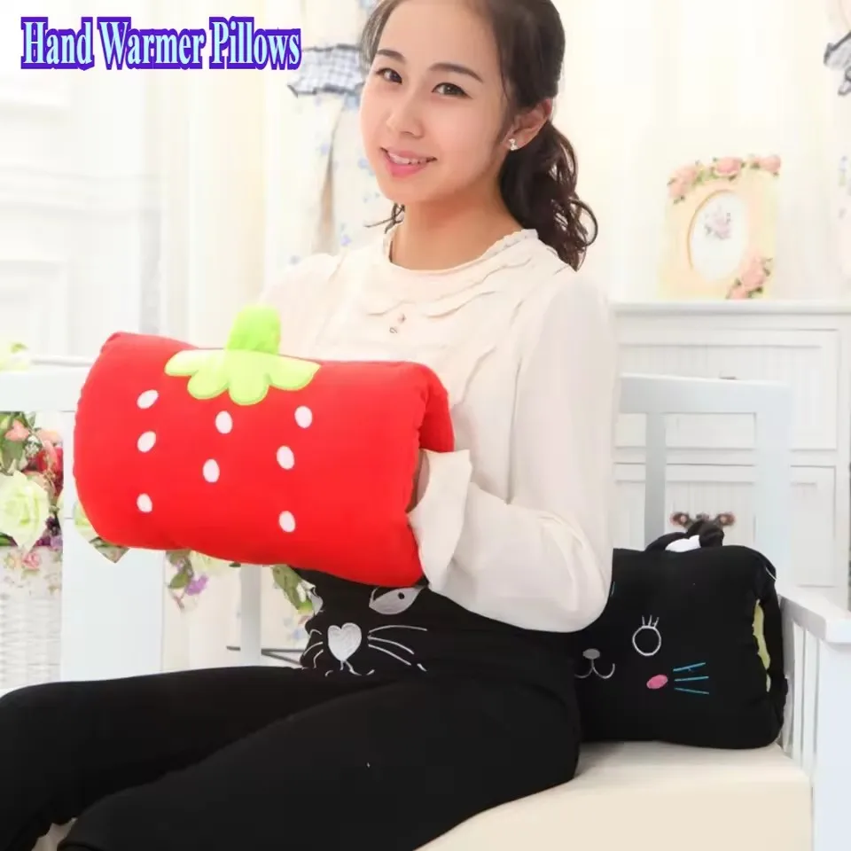 kids cute gift winter cartoon plush suho hand pillow hand warmer, weak hero class 1 arm pillow, Travel necessities desk nap
