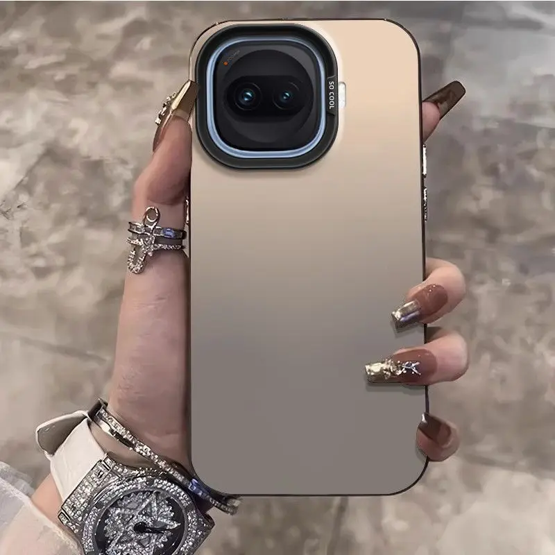 For Vivo iQOO 15R Z11 Turbo Case Fashion Skin feel Skin Frosted Magnetic Cover for Magsafe Ultra-thin Shockproof Funda