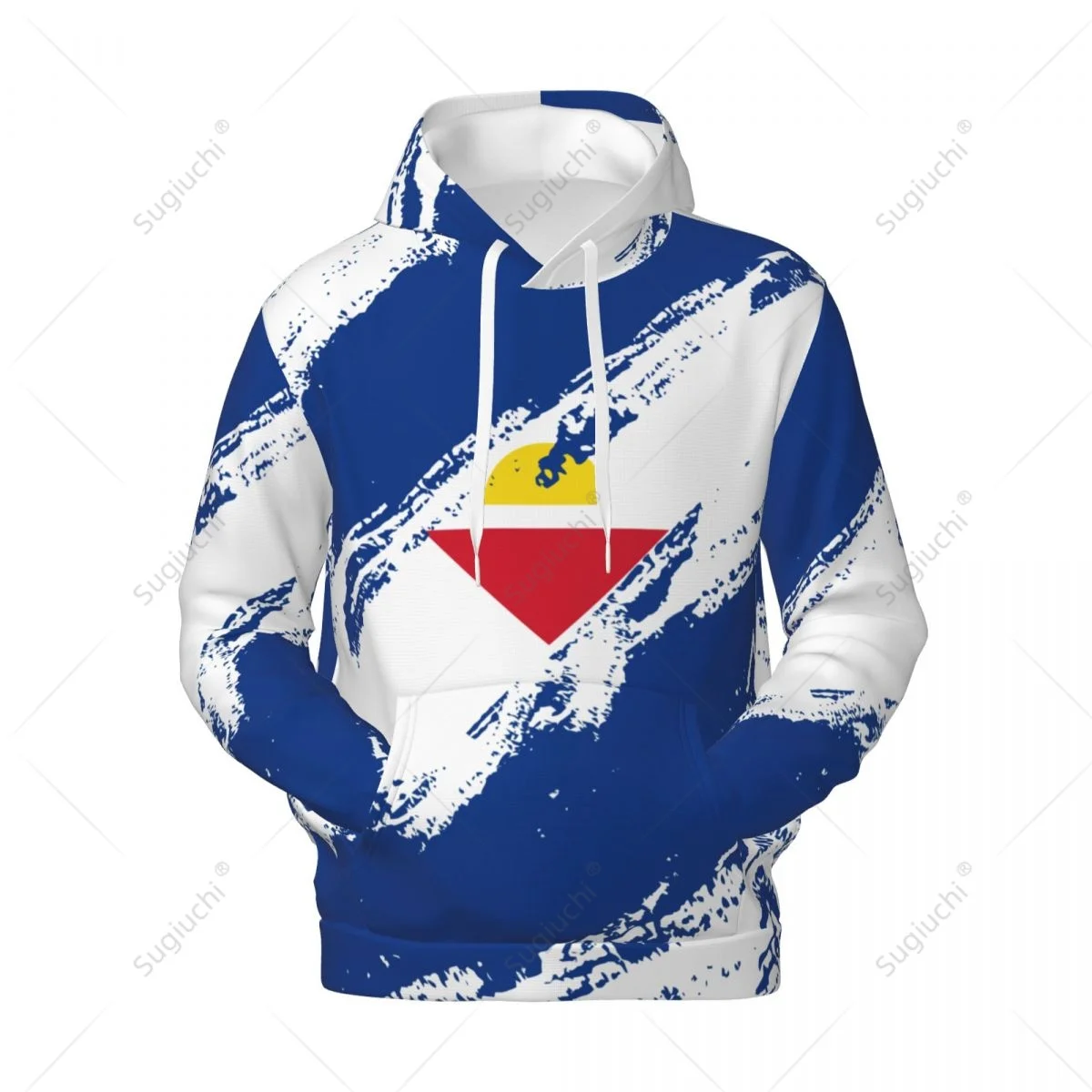 Unisex Saint Martin Flag Color Hoodie 3D Men Women Harajuku Sweatshirt Pullover Hoodies Polyester Casual