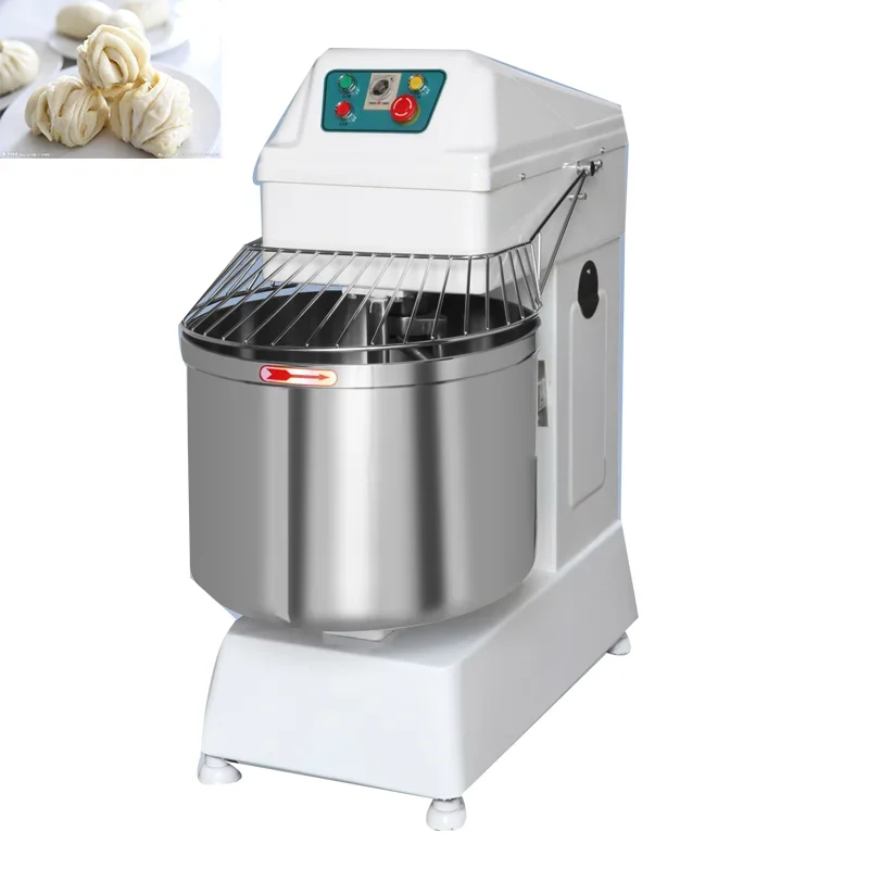 

Double Speed High Efficient Bakery Bread Dough Flour Mixing Maker Machine with 12.5kg