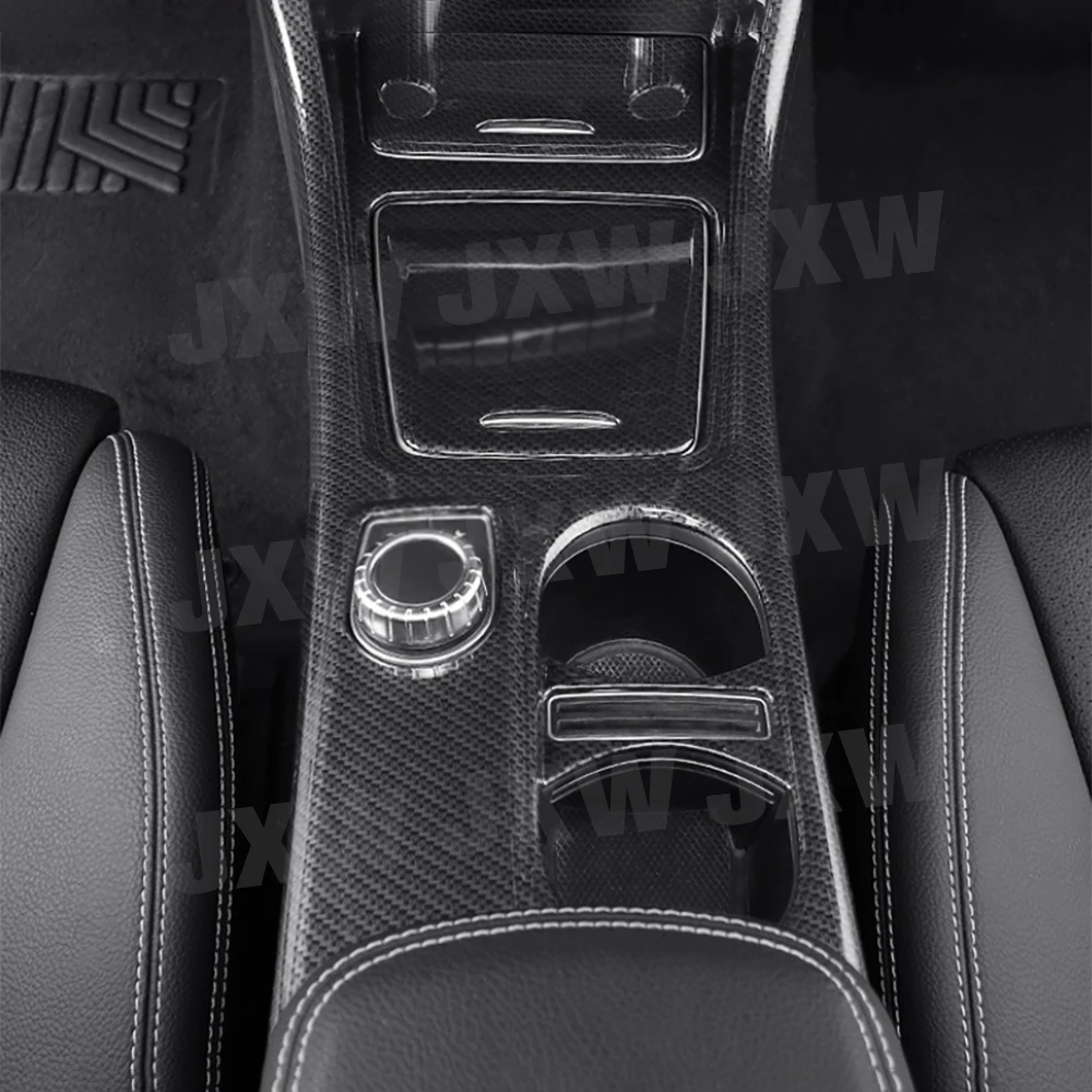 

Глянцевая черная накладка на центральную консоль и панель переключения передач из АБС-пластика для Mercedes-Benz CLA GLA Class 200 220 260 W117 X156 2015-2018