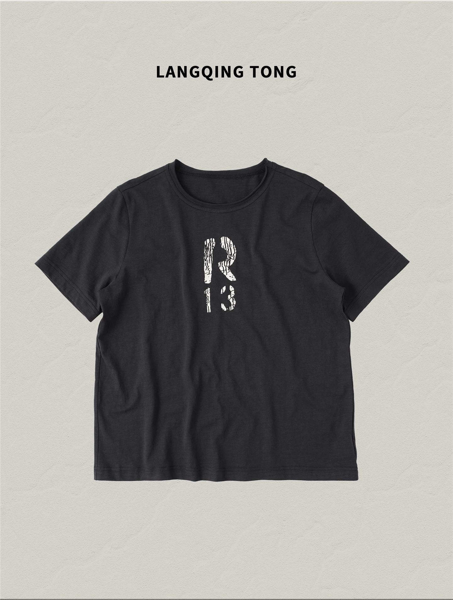 

Футболка из чистого хлопка для женщин, свободного кроя, с принтом, летняя, удобная, дышащая, повседневная, с круглым вырезом