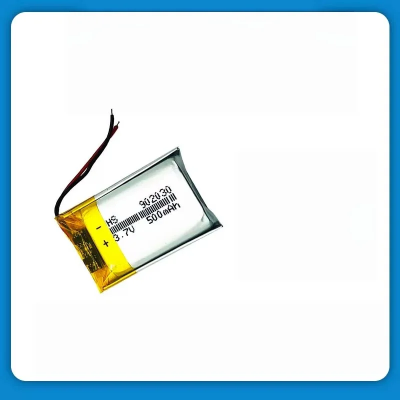 902030 500mAh Battery for Face Wash Micro Device Plug-in Speaker High Quality Environmental Protection Polymer Lithium Battery