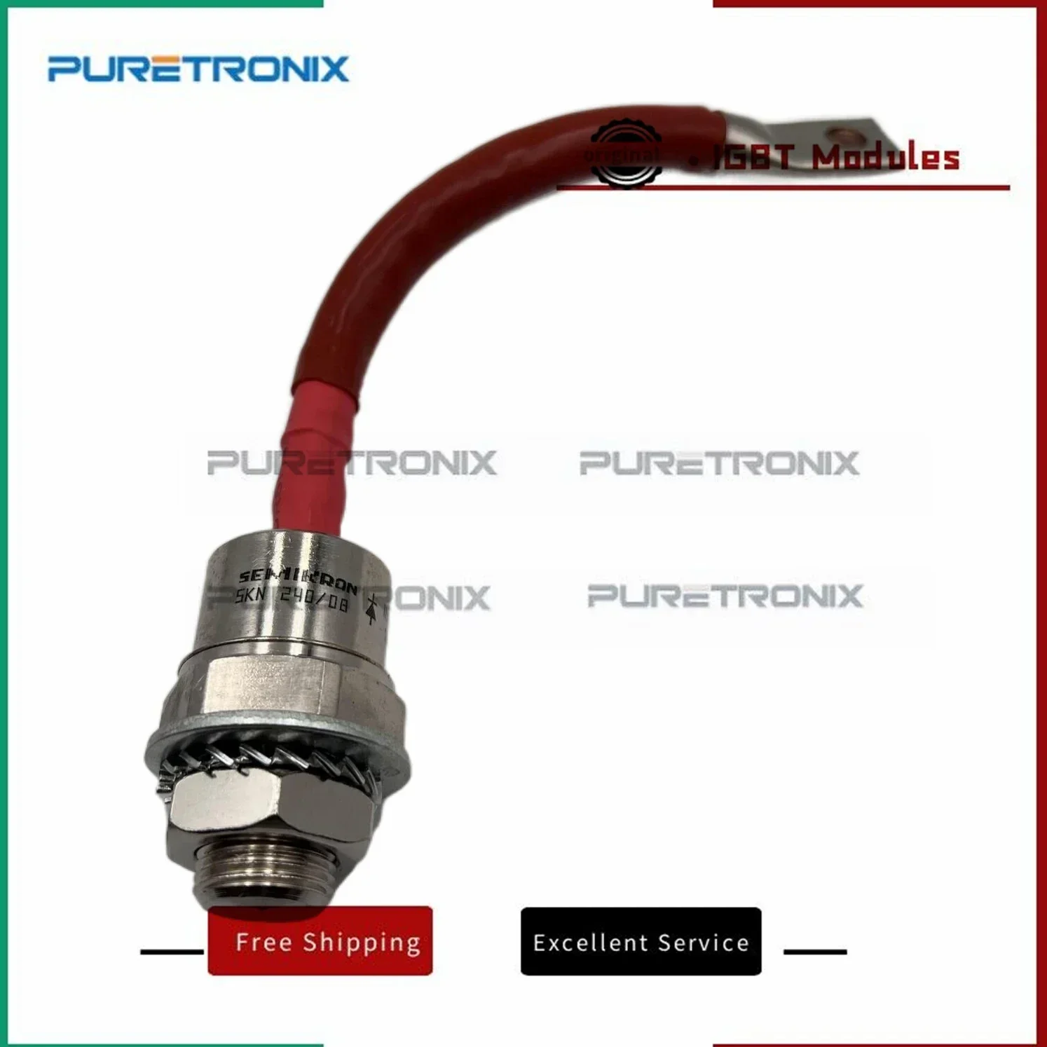 Módulo original novo do tiristor, SKN240/08, SKR240/08