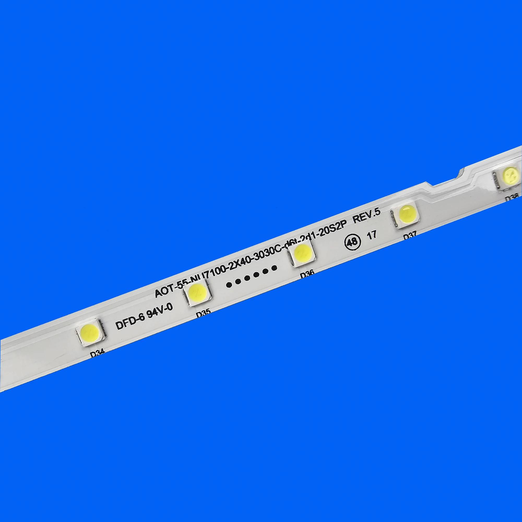 Imagem -02 - Tira Retroiluminação Led para Ue55n5500au Ue55n5510au Ue55n5540au Ue55n5570au Ue55nu7500u Ue55nu7502u Ue55nu7505u Ue55nu7462u