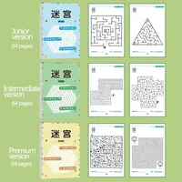 Kids Concentration Maze Training Book Student Thinking Development Attention Game Puzzle Intelligence Development Toys