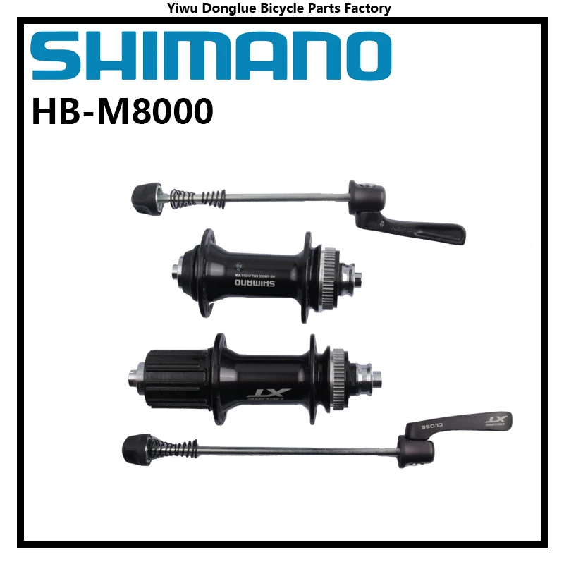 

SHIMANO XT-M8000 MTB 32 holes Center lock hub a pair with quick release for 8/9/10 /11speed cassette bike bicycle