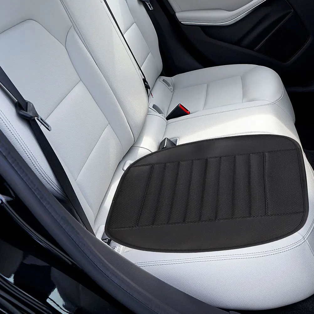 

2 Pcs Car Seat Covers Automotive Protector Anti Slip Heavy Duty Front Interior Van Bamboo Charcoal Strips Splashproof