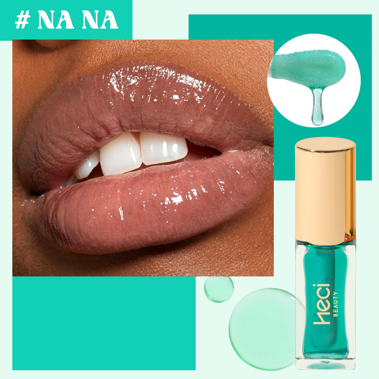 2 個の保湿プランピング リップ バーム、透明感のある色合いのための栄養プランピング リップ オイル、ビーガン & クルエルティフリー、フルジューシーな唇