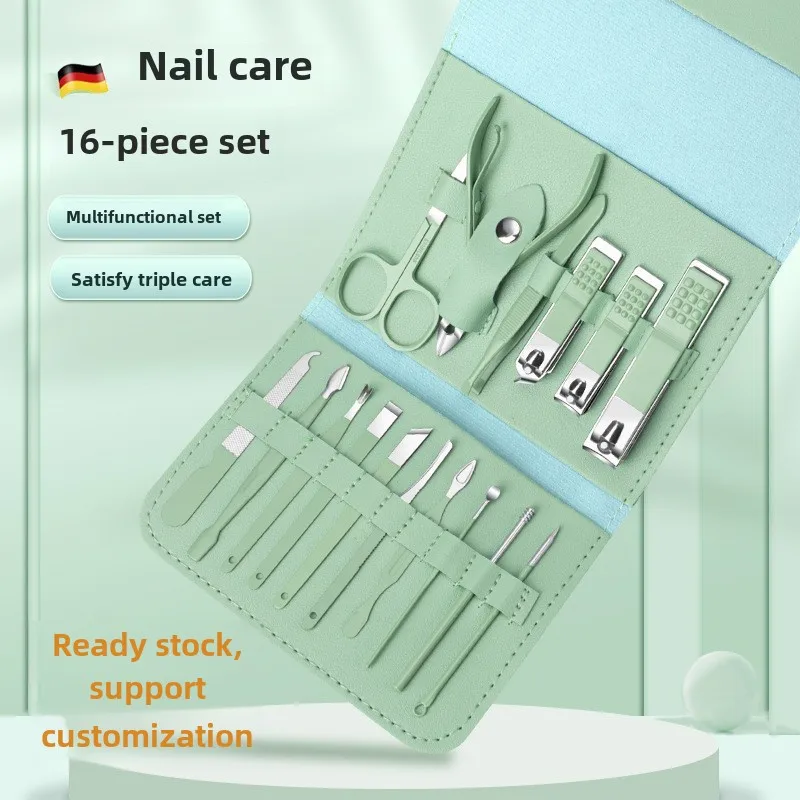 

Beauty Set Nail Tool Set 16 piece Nail Clipper Set Nail clippers and nail clippers set Stainless Steel Nail Clipper Set
