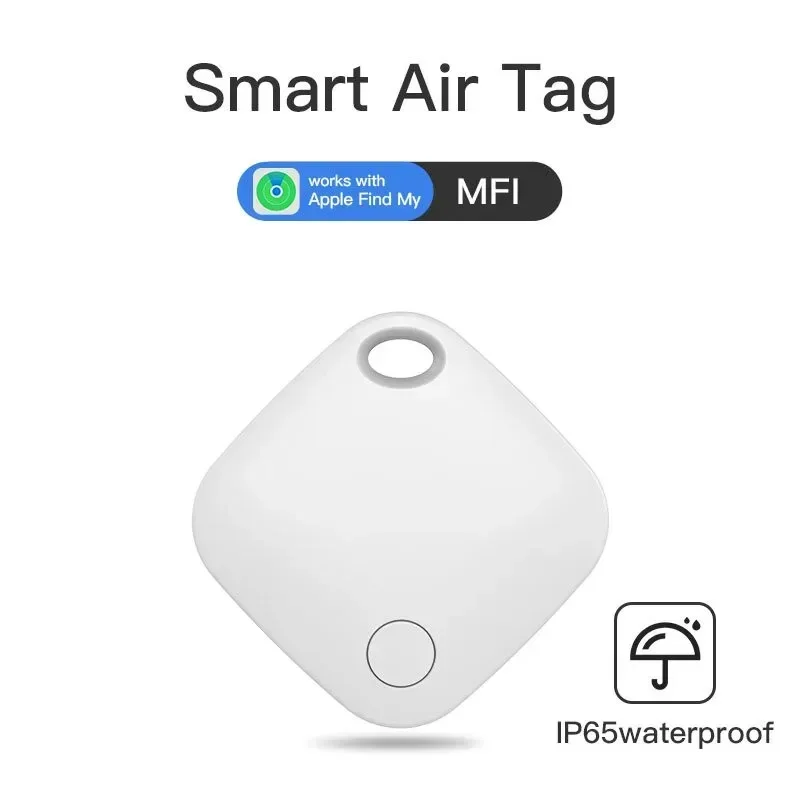 Smart Bluetooth-compatible GPS Tracker for Air Itag Via IOS Find My App to Locate Card Wallet iPad Keys Kids Dog Anti-lost Alarm