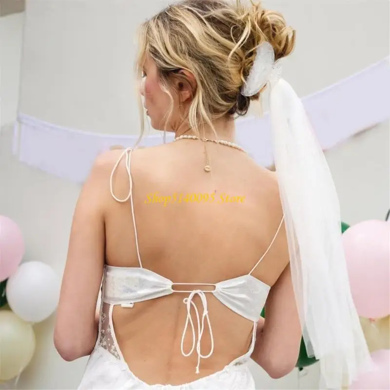 

DXAE Rhinestones Detachable Veil Hair Claw Clip Stylish Women Portable Hair Claw