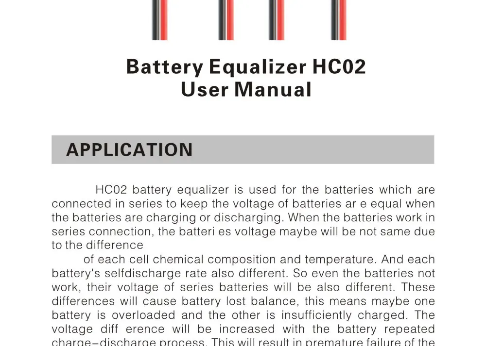 MAZAVA HC01 HC02 Battery Equalizer For 2x12V 4X12V Batteries Voltage balancer 2S 4S Active Lead Acid Battery Controller