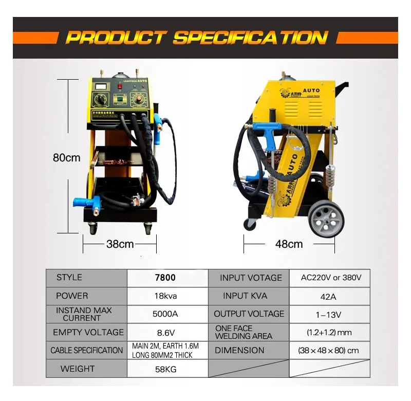 Lead Hornet High Quality Digital Spot Weld for Car Dent Spotter Welder Car Spot Repair Machine