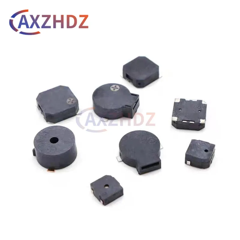 10 peças mini campainha smd 8530 7525 5020 9032 9650 1230 passivo 9650 campainhas magnéticas ativas alto-falante 3v/5v