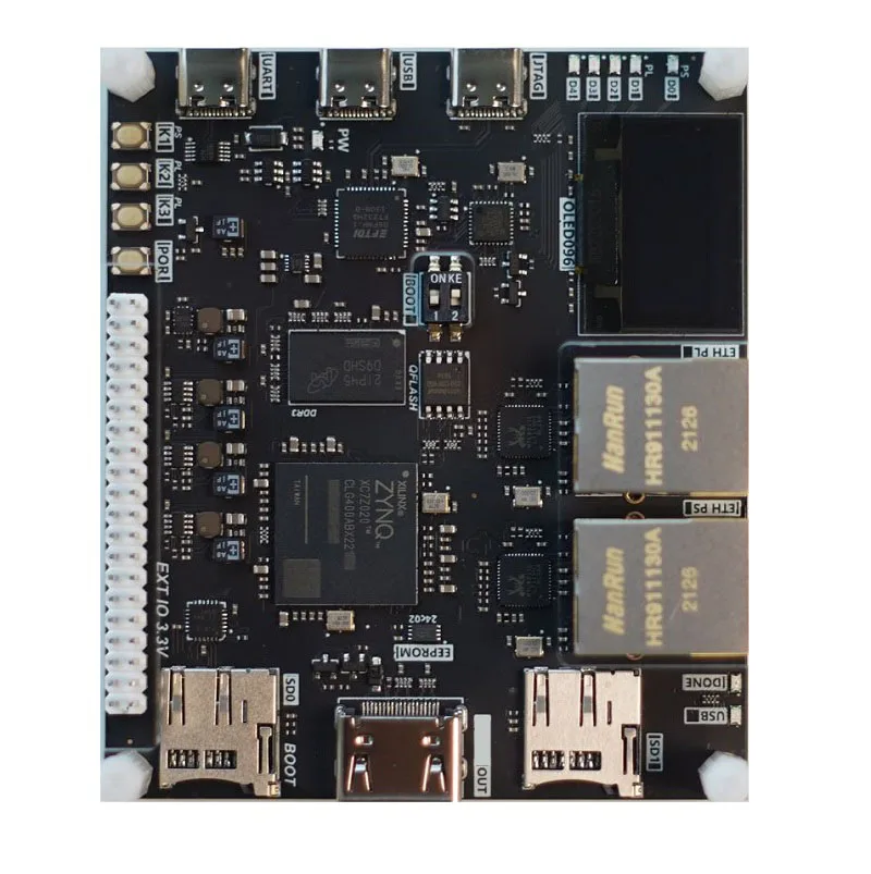 Educational Pocket Development Board FPGA ZYNQ7000 XC7Z010 XC7Z020 on-board Programmer HDMI-compatible Gigabit Ethernet PYNQ