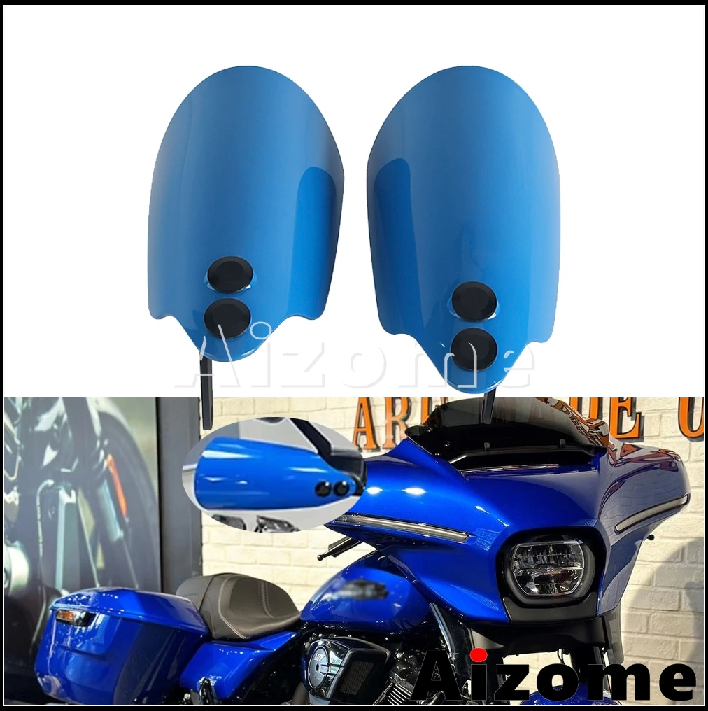 

For Harley Touring Street Glide CVO 121 FLHXSE FLHX Ultra FLHXU 2023-2025 Motorcycle Handlebar Handguards Hand Wind Shield Cover