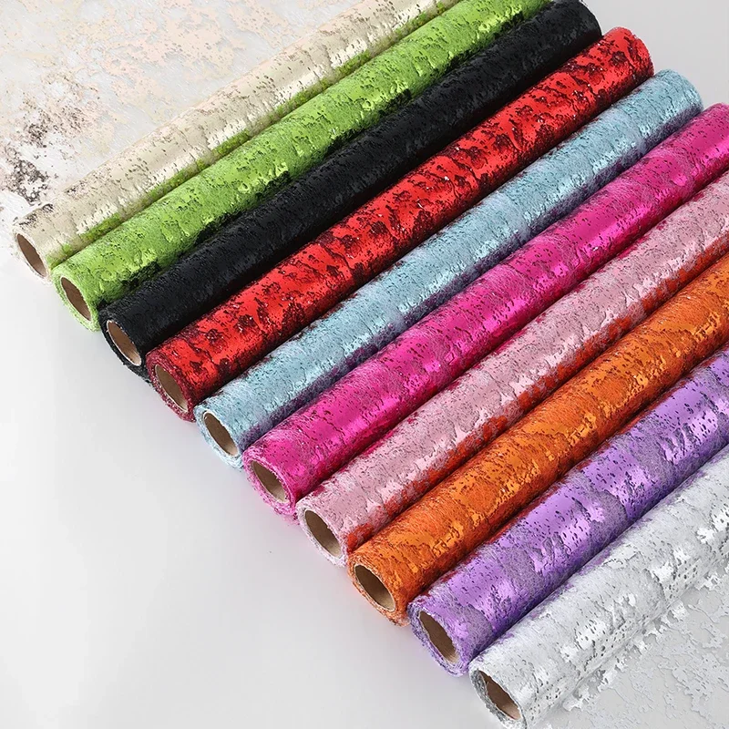 

Сетка-тюль для упаковки цветов 48смX10ярдов, цветная, с блестками, ажурная, для букетов, подарков, оптовая упаковка, для цветочных магазинов, для рукоделия, материал для DIY