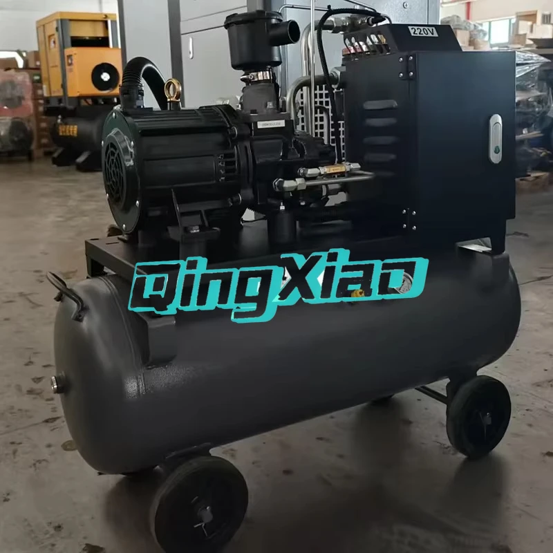 3000W Electric Portable Air Compressor Variable Frequency Screw In Car Spraying Furniture Coating Pneumatic Tool Supporting Work