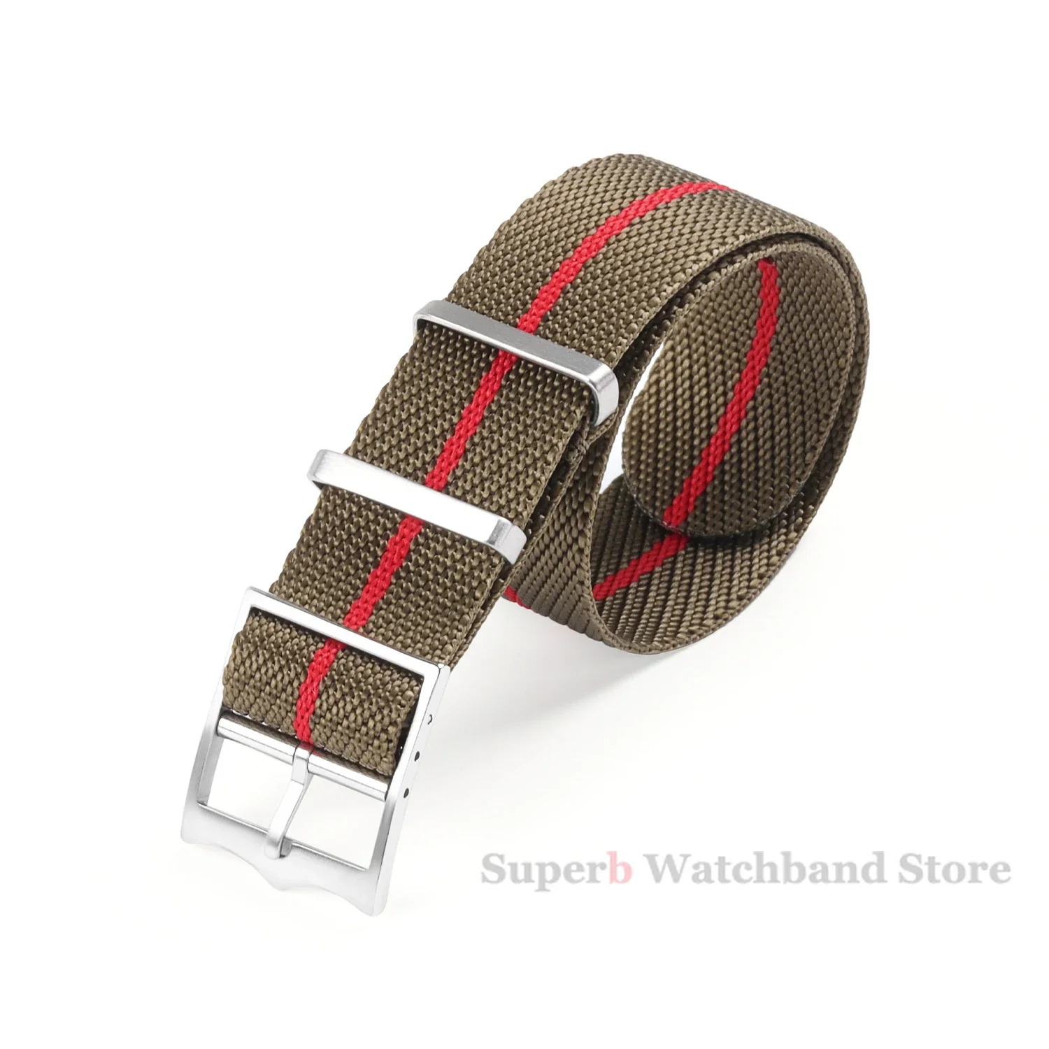 20mm 22mm Premium Nylonarmband für Tudor Canvas Militäruhrenarmband für Seiko Stoffarmband für Rolex-Armband Bronzeschnalle