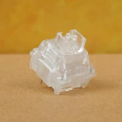 TTC Frozen V2 Silent Mute Switches Linear 39 gf 3 Pins RGB SMD Transparent Clear Silence Switch Lubricated Mechanical Keyboard