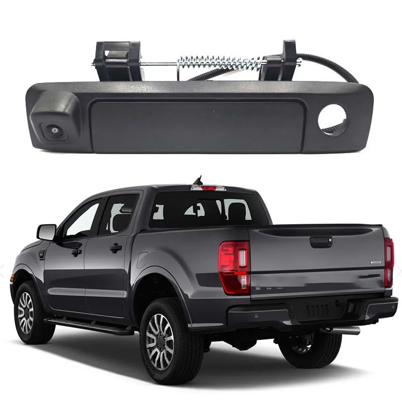 AHD 1080P  Car Rear View Trunk Handle Camera Vehicle Parking Camera For Ford Ranger 2012-2020 For Mazda BT50 2012-2020