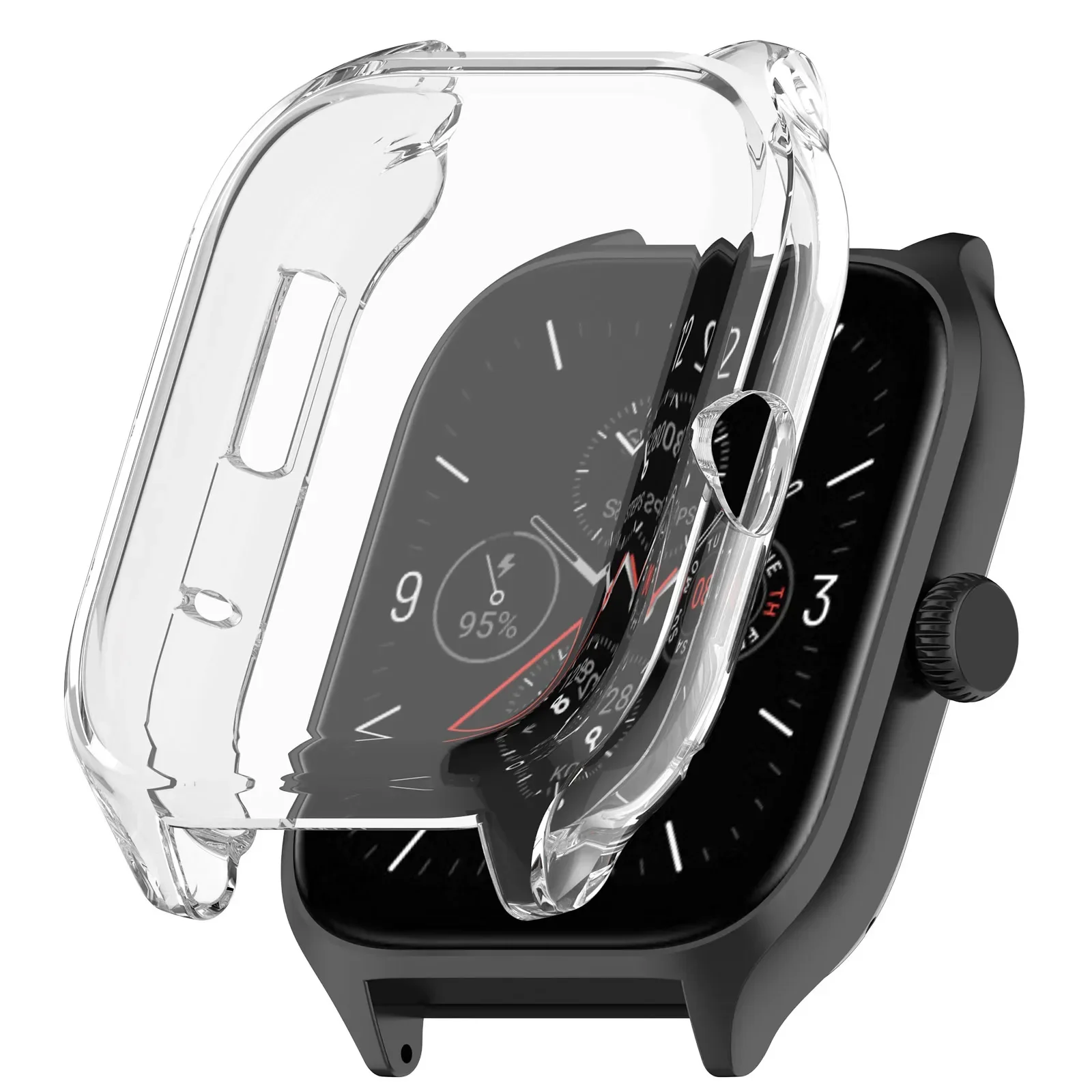 TPU Silicone Cover For Huami Amazfit GTS 4 Smart Watch Protective Case Gts4 Full Screen Protector Shell Bumper For Amazfit GTS 4