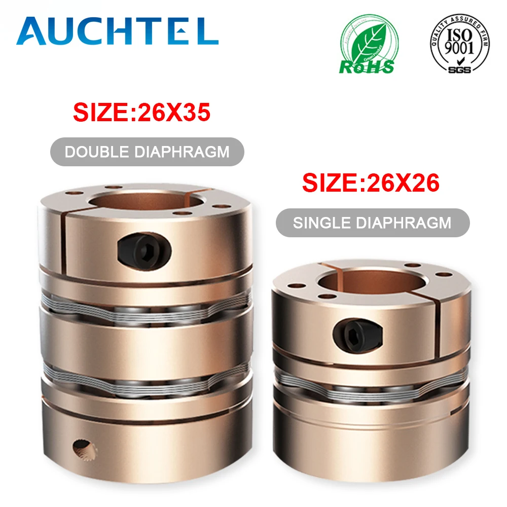 

Flexible Motor Shaft Coupler LDG D26L26/L35 Diaphragms Aluminium Coupling Cardan Accessories Connector For 3D Printer CNC