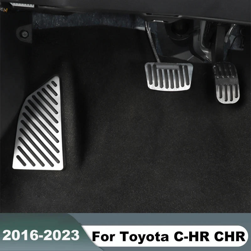 Per Toyota C-HR CHR 2016 2017 2018 2019 2020 2021 2022 2023 acceleratore per auto pedali freno a Gas poggiapiedi copertura del pedale pastiglie