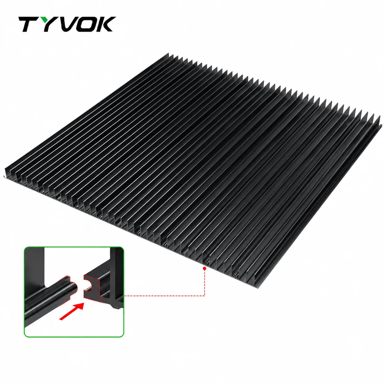 

Tyvok Black Honeycomb Laser Bed 400x400mm - Anti-Burn Work Platform for CO₂ & Diode Lasers CNC Honeycomb Cutting Table