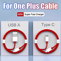 For Oneplus 65W Super Fast Charging Cable USB A Type C Cable Charge For One Plus 11 10t Nord CE 4 10 Ace 3 Pro Huawei iPhone15