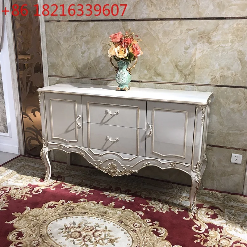 

French solid wood side cabinets, porch cabinets, restaurant lockers