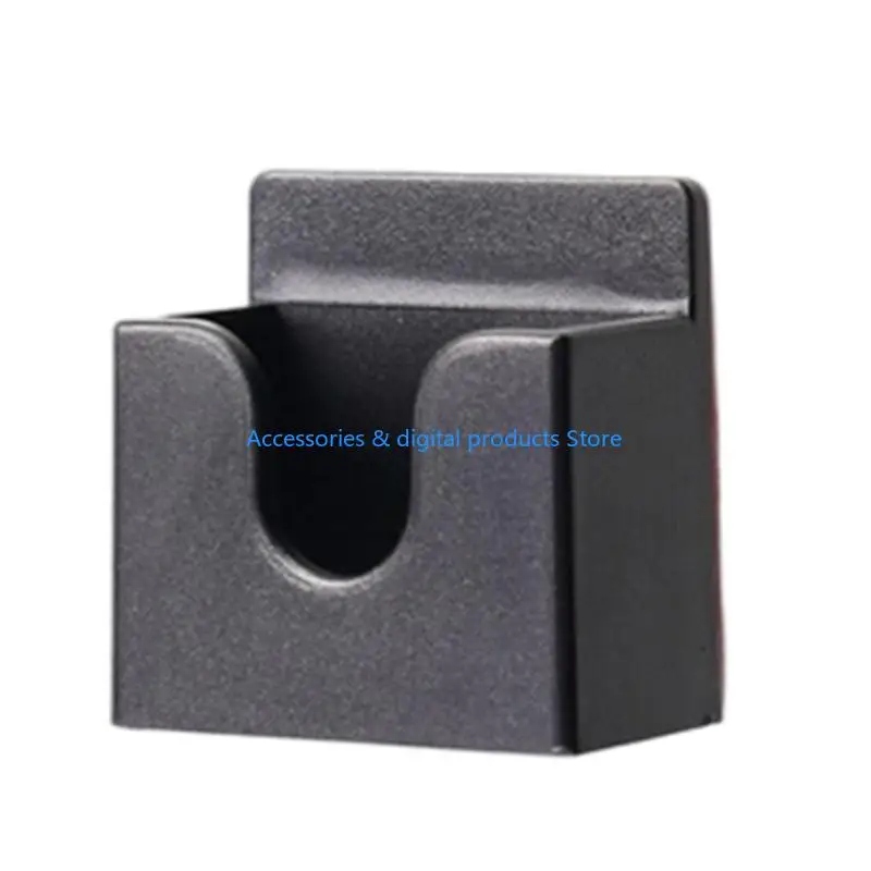 77JD ABS Mount lijm achtergrond Back Easy Installation Walkies Talkies Hold Device Stand