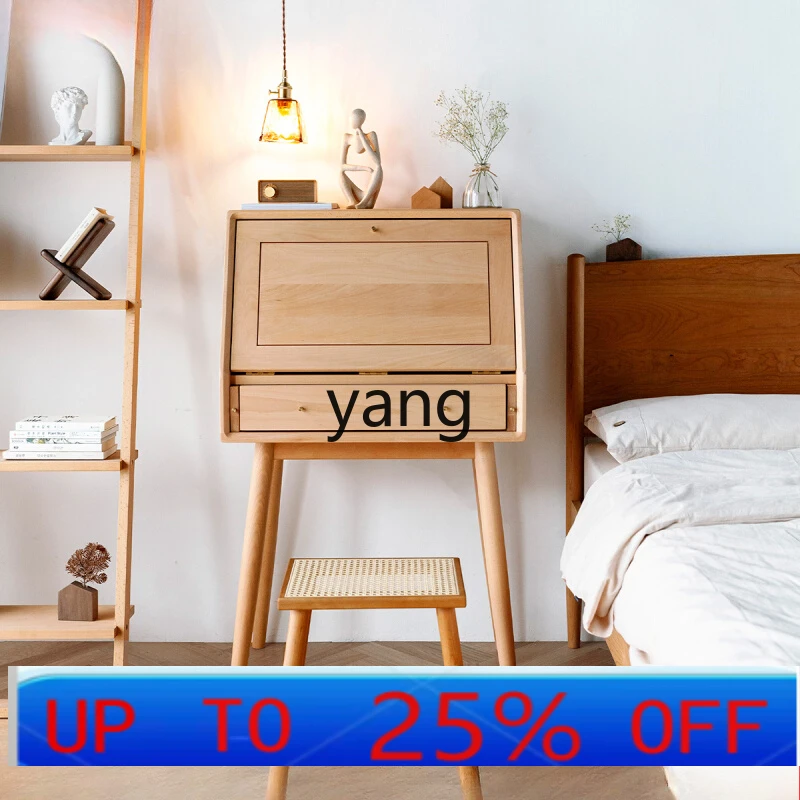 

LTT Beech Cherry Black Walnut Solid Wood Storage Cabinet Dressing Table DG035