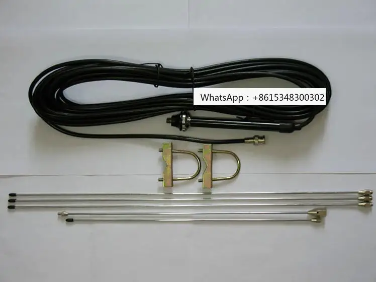 

1/4 wave GP1 antenna with 15 meters cable Connector BNC，TNC，NJ, for 5w,7w,15w,25w,50w fm transmitter