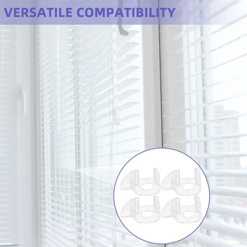 8 قطعة ستائر لاسلكية مقابض سحب ملحقات أعمى دوارة شفافة قطع غيار سهلة التركيب لستارة ظلال النوافذ